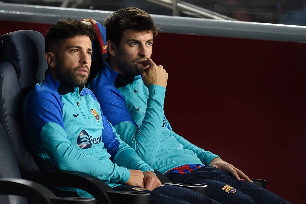 Gerard Pique i Jordi Alba Gerard Pique i Jordi Alba