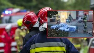 W Olsztynie wybuchł pożar. Płonie papier toaletowy