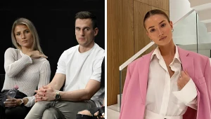 Dziewczyna Milika pozuje w różowej marynarce. Porusza ważny temat