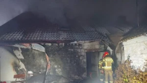 Tragiczny pożar w miejscowości Nieskurzów Stary