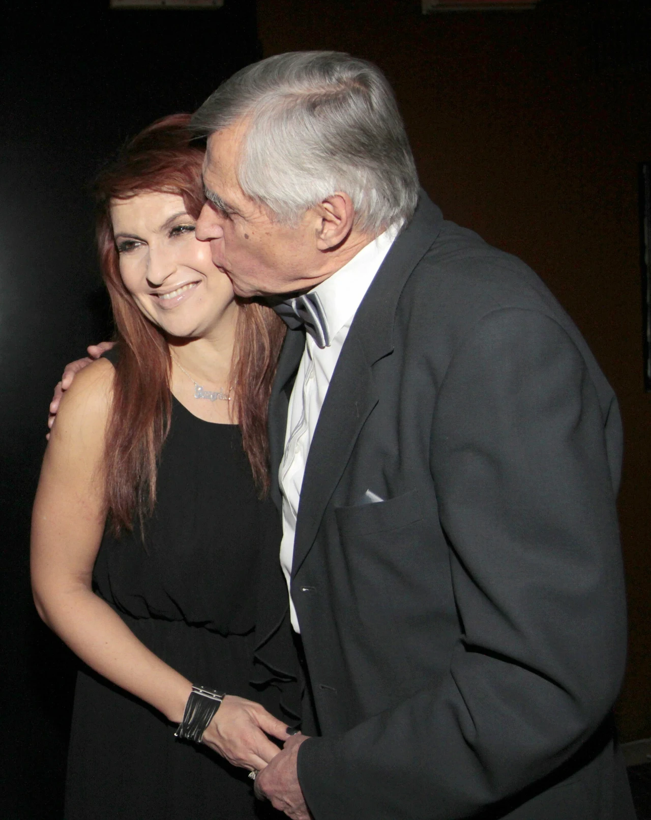 Katarzyna Skrzynecka z tatą, 2011 rok