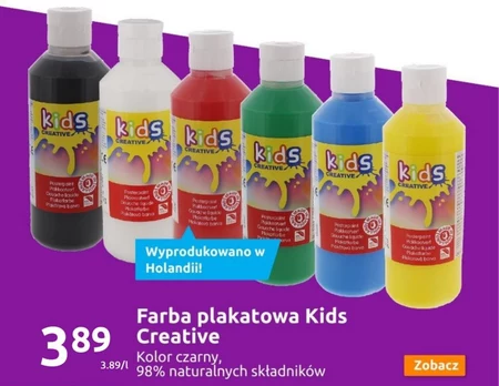 Farby plakatowe Kids Creative