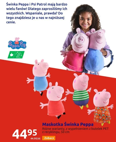 Maskotka Świnka Peppa