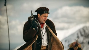 Marcin Dorociński w scenie z filmu "Niebezpieczni dżentelmeni"