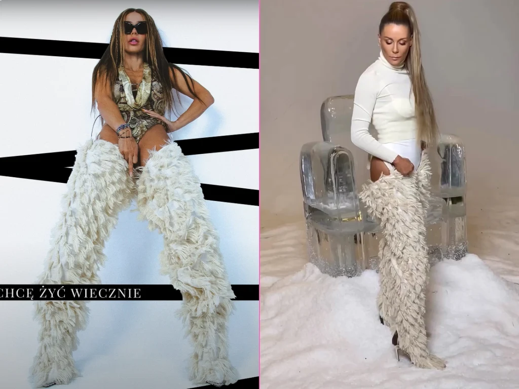 Małgorzata Rozenek skopiowała strój od Dody?