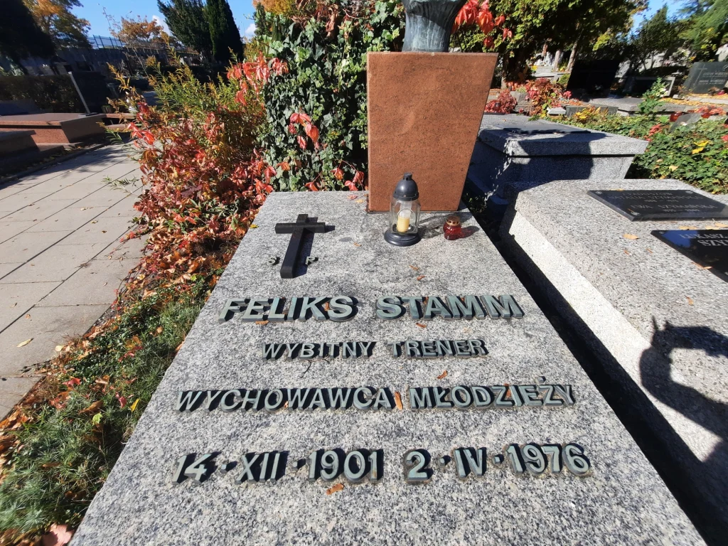 Grób Feliksa Stamma, Powązki Grób Feliksa Stamma, Powązki