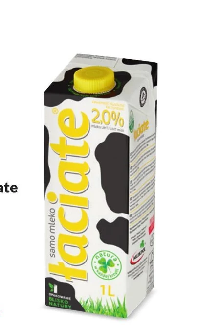 Łaciate Mleko UHT 2,0 % 1 l