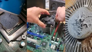 Sól i pasta termoprzewodząca na procesorze? Ten film podbija właśnie sieć