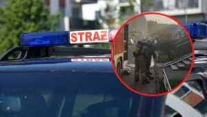 Z powodu pożaru w piwnicy w bloku ewakuowano 40 osób