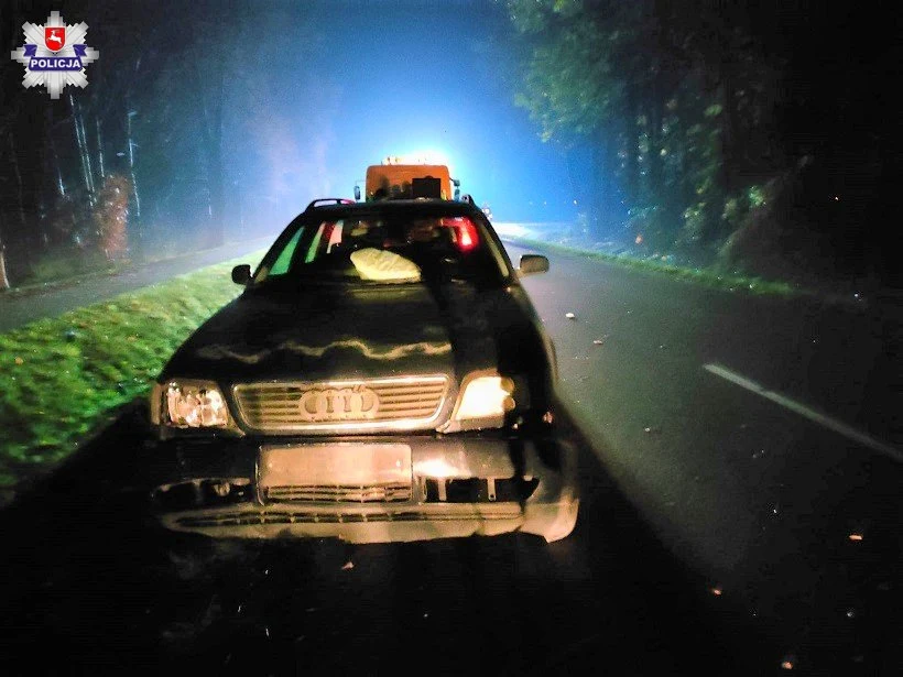 Pieszy potrącony przez kierowcę Audi zginął na miejscu