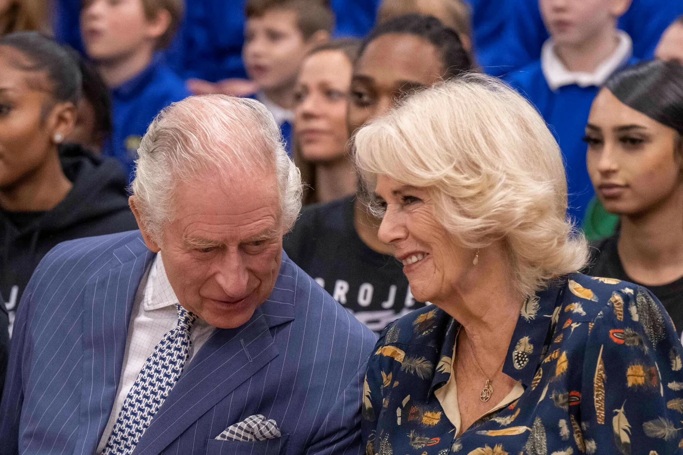 Król Karol III i królowa małżonka Camilla