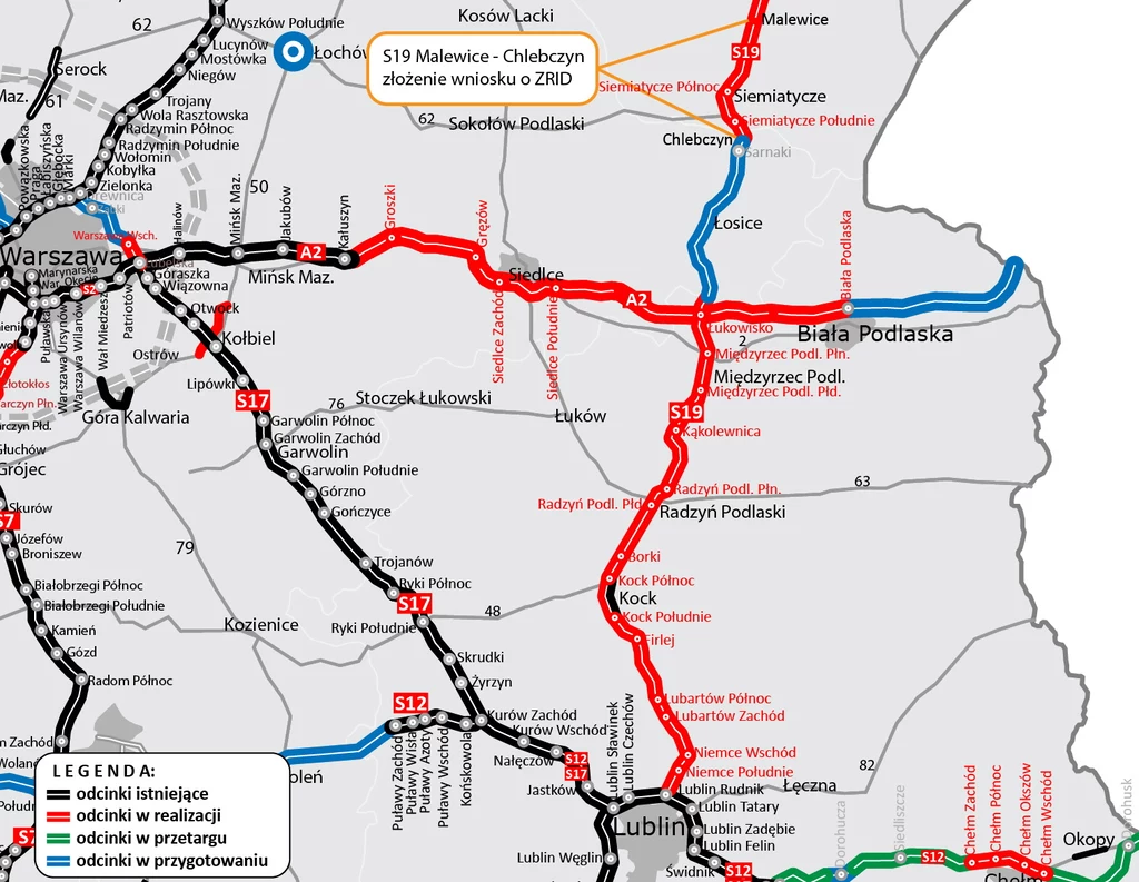 Prace budowlane rozpoczną się w II połowie przyszłego roku, a droga ma być gotowa w 2025 roku