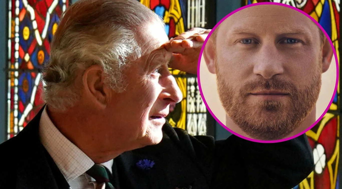 Król Karol III, książę Harry Król Karol III, książę Harry