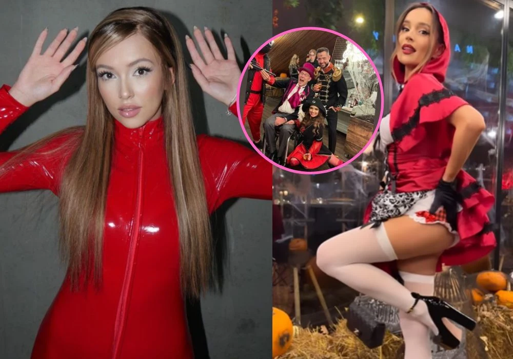 Saszan i Marina Łuczenko na Halloween 2022 Saszan i Marina Łuczenko na Halloween 2022