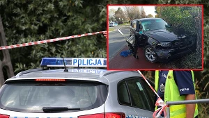 Groźny wypadek w Pleszewie. Dwulatek wypadł z auta