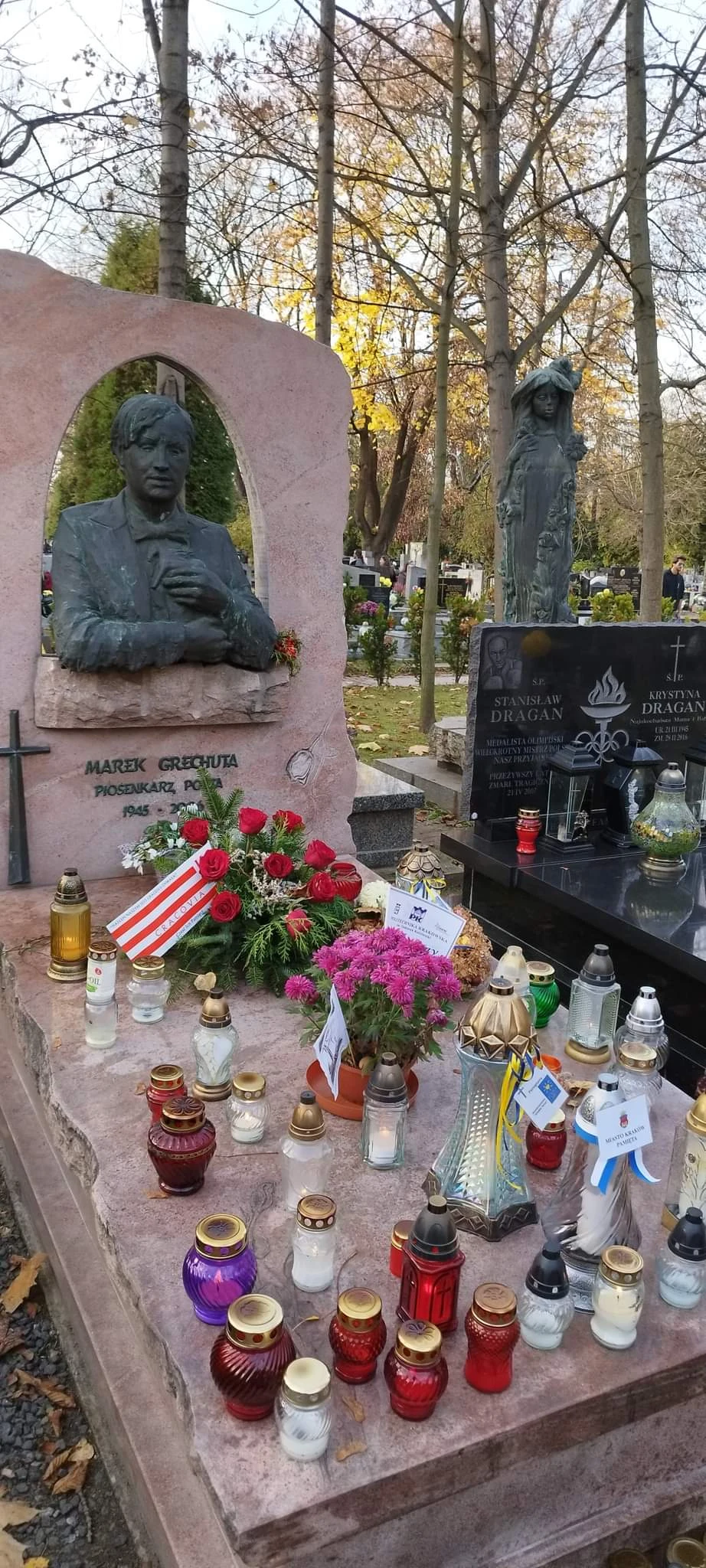 Grób Marka Grechuty 2022 rok Grób Marka Grechuty 2022 rok