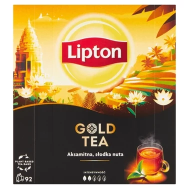 Lipton Gold Tea Herbata czarna 138 g (92 torebki) - 0