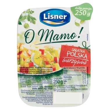 Lisner O Mamo! Sałatka polska warzywna 250 g - 1