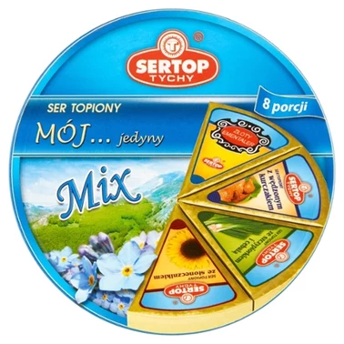 Sertop Tychy Mój... jedyny Mix Ser topiony 140 g (8 x 17,5 g ) - 1