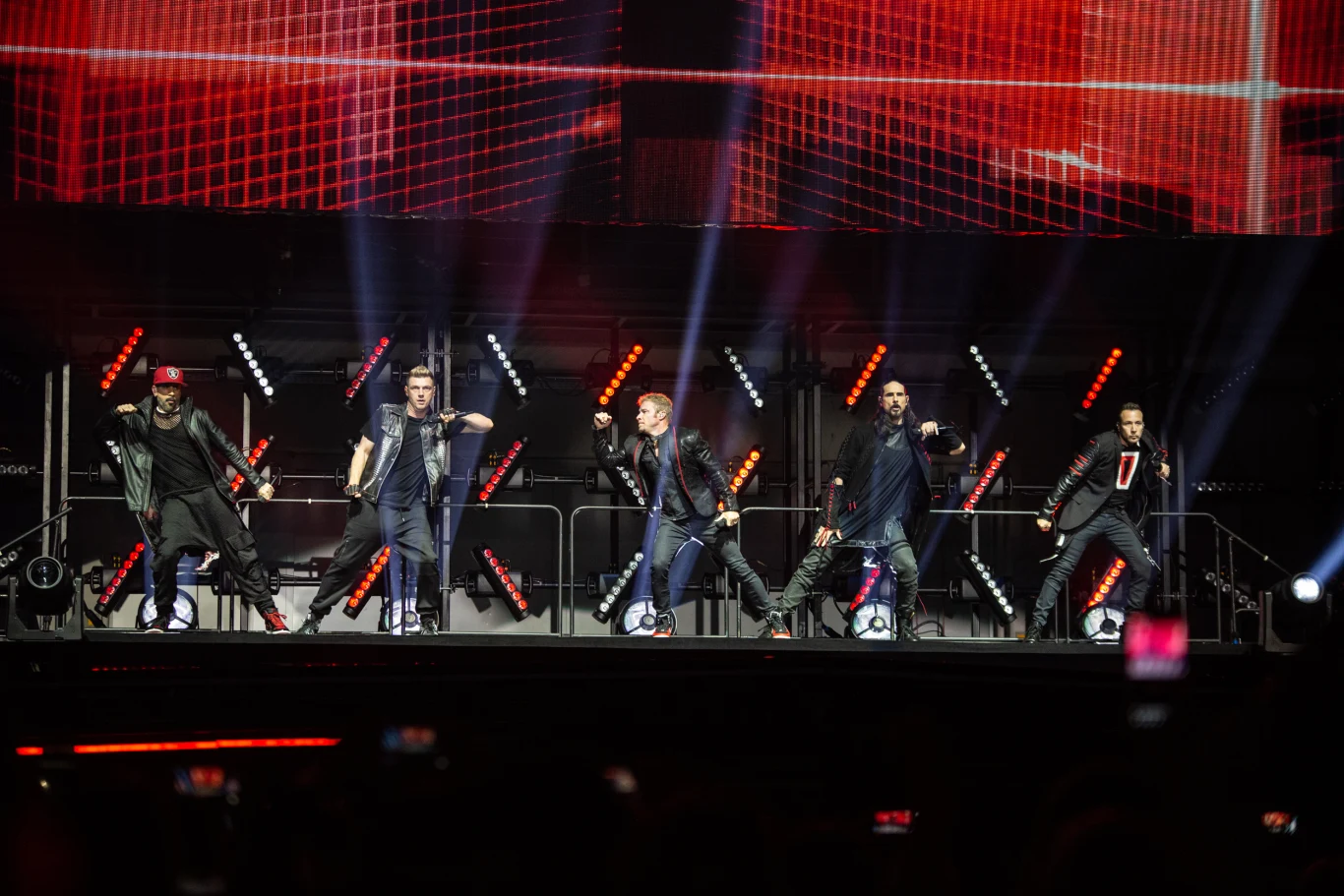 Backstreet Boys podczas koncertu w krakowskiej Tauron Arenie