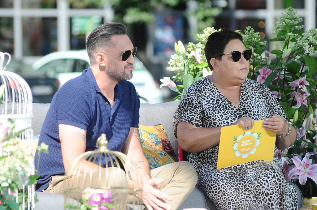 Marcin Prokop i Dorota Wellman Marcin Prokop i Dorota Wellman