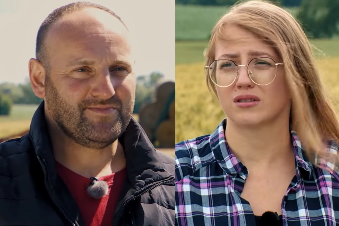 Tomasz i Kasia z programu "Rolnik szuka żony" Tomasz i Kasia z programu "Rolnik szuka żony"