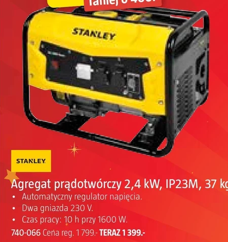 Agregat prądotwórczy Stanley
