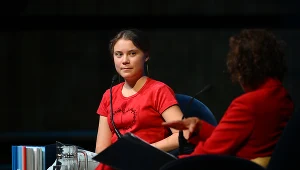 Greta Thunberg przekonuje, że ludzie u władzy wykorzystują szczyt klimatyczny do zwrócenia na siebie uwagi