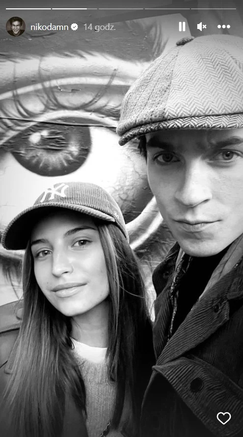 Nikodem Rozbicki i Julia Wieniawa Nikodem Rozbicki i Julia Wieniawa