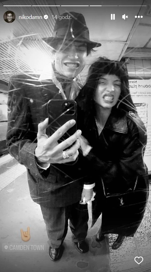 Nikodem Rozbicki i Julia Wieniawa Nikodem Rozbicki i Julia Wieniawa