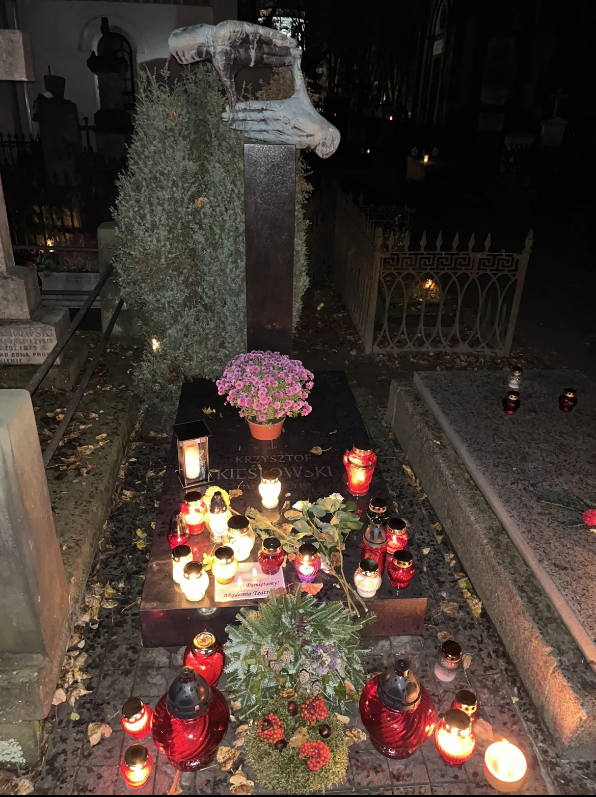 Grób Krzysztofa Kieślowskiego