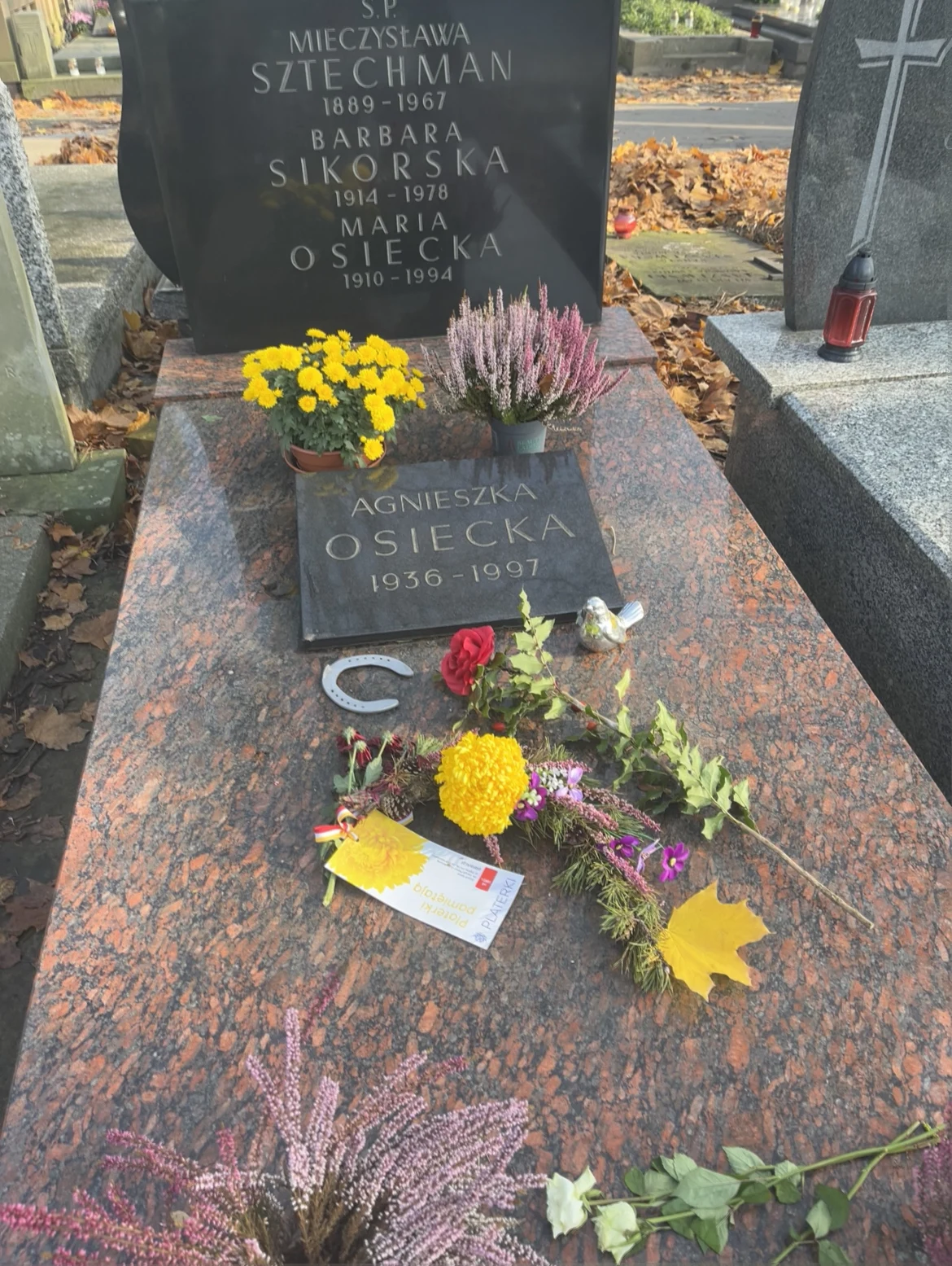 Grób Agnieszki Osieckiej