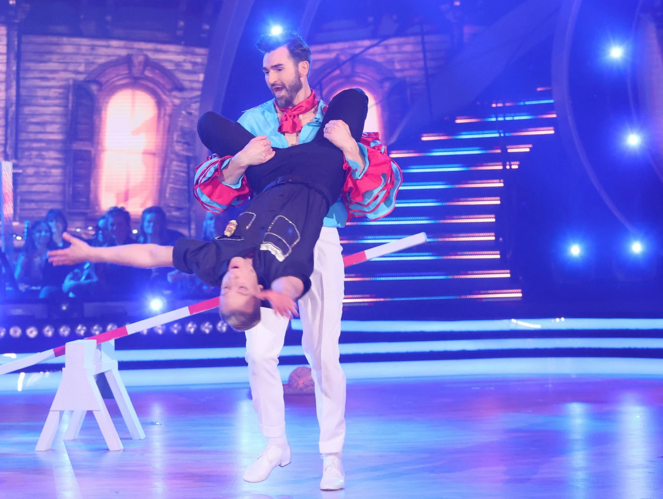 Jacek Jelonek i Michael Danilczuk w salsie Jacek Jelonek i Michael Danilczuk w salsie