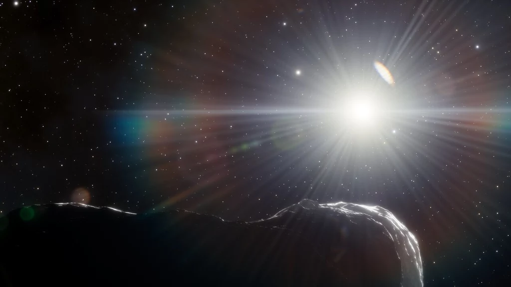 Asteroida przecina orbitę Ziemi Asteroida przecina orbitę Ziemi