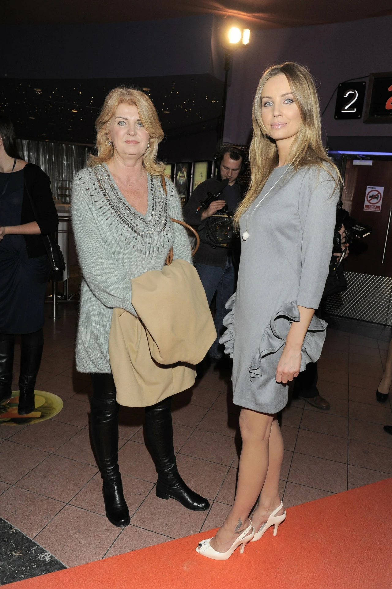 Agnieszka Woźniak-Starak z mamą Agnieszka Woźniak-Starak z mamą