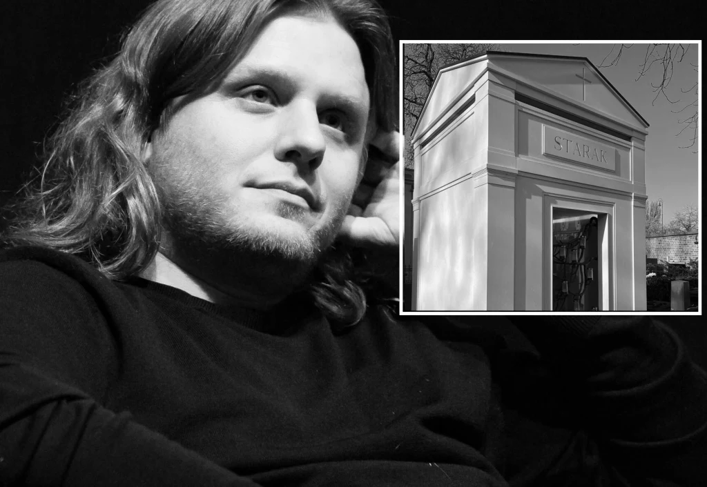 Grób Piotra Woźniaka-Staraka