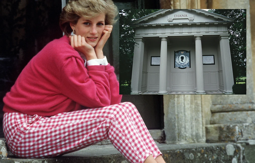 Grób Diany niszczeje Grób Diany niszczeje