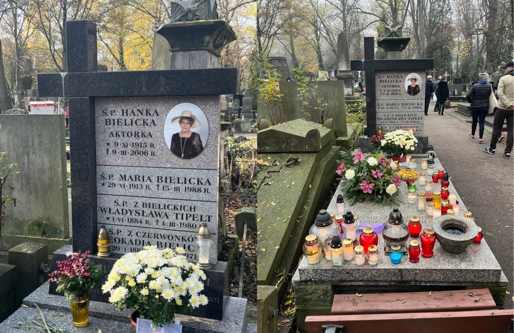 Grób Hanki Bielickiej