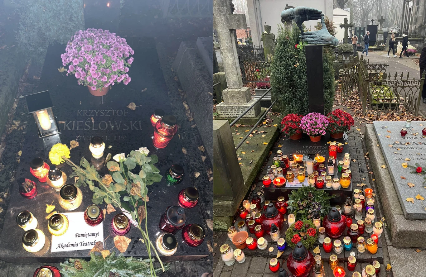 Grób Krzysztofa Kieślowskiego