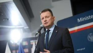 Wicepremier i minister obrony Mariusz Błaszczak