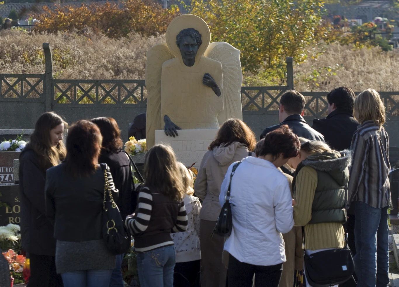 Grób Mirka Breguły w Chorzowie