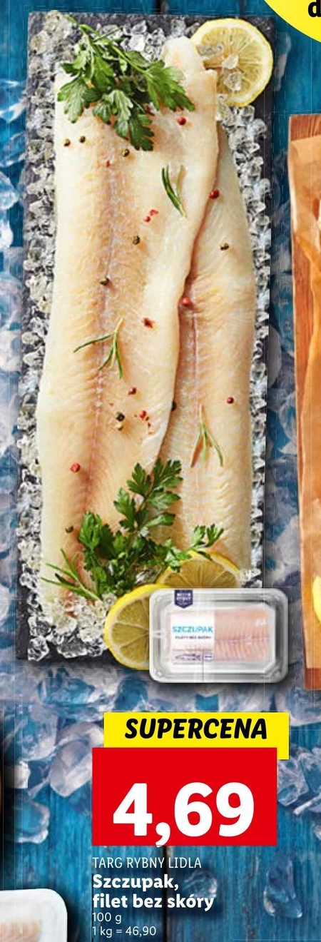 Filet ze szczupaka Targ rybny Lidla