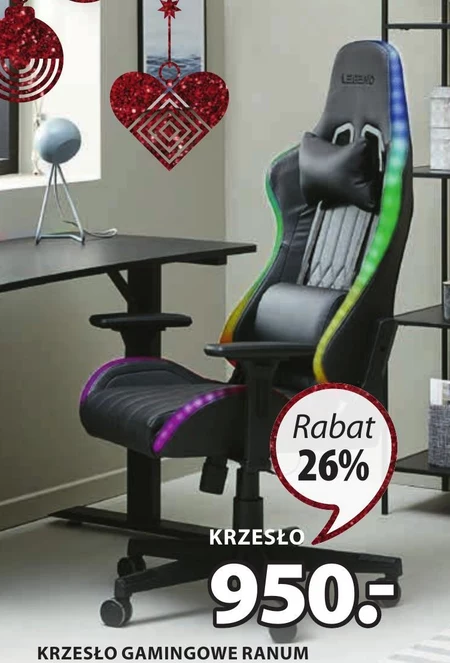 Fotel gamingowy Jysk