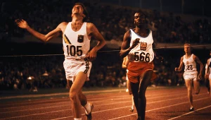 Wilson Kiprugut, drugi podczas igrzysk w Meksyku