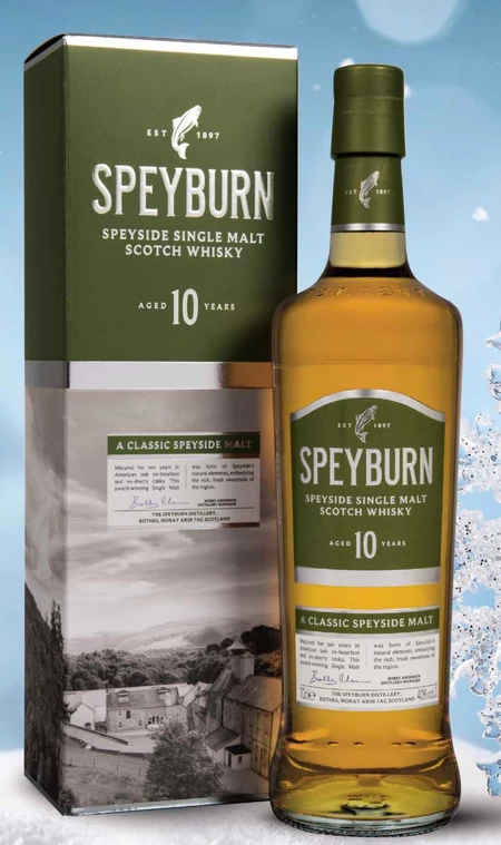 Speyburn Aged 10 Years Speyside Single Malt Scotch Whisky 0,7 l