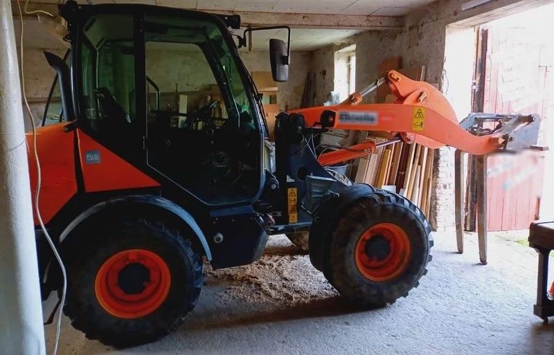 Policjanci szukali skradzionej w Niemczech koparki