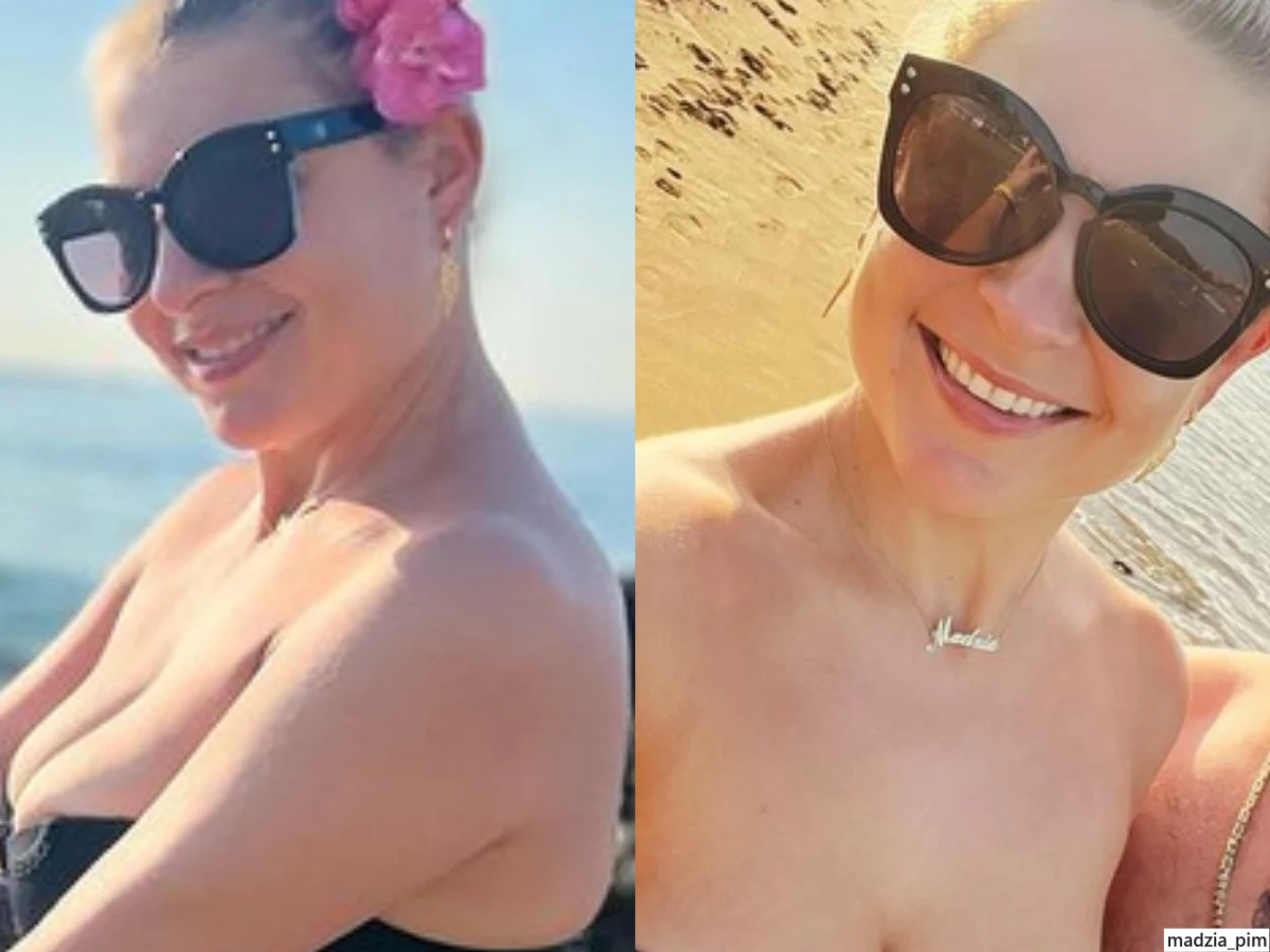 Roznegliżowana Narożna prawi o ciałopozytywności. Zapozowała w skąpym bikini! @madzia_pim/ Roznegliżowana Narożna prawi o ciałopozytywności. Zapozowała w skąpym bikini! @madzia_pim/