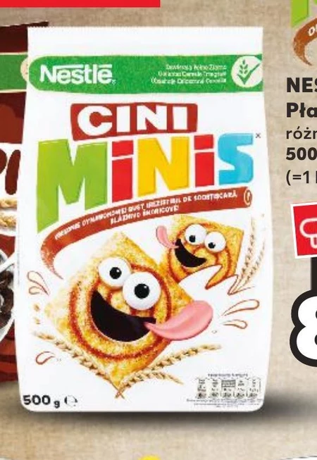 Nestlé Cini Minis Płatki śniadaniowe 500 g