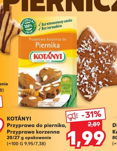 Kotányi Przyprawa korzenna do piernika 27 g
