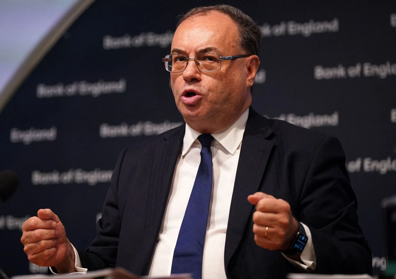 Andrew Bailey, gubernator (prezes) Banku Anglii Andrew Bailey, gubernator (prezes) Banku Anglii